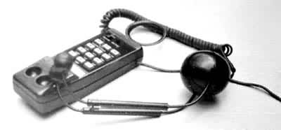 现代双筒电话机造型设计